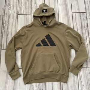 Adidas cotton blend hoodie. EUC